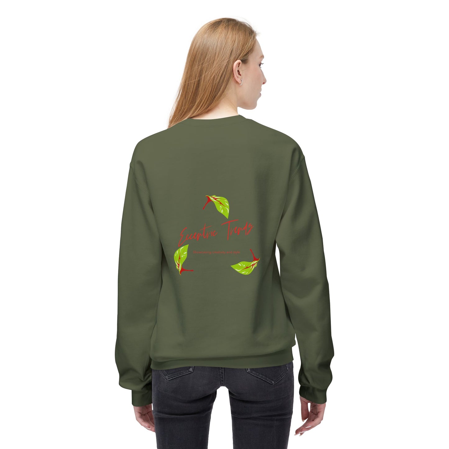 Serotonin Thorns Floral Crewneck Sweatshirt