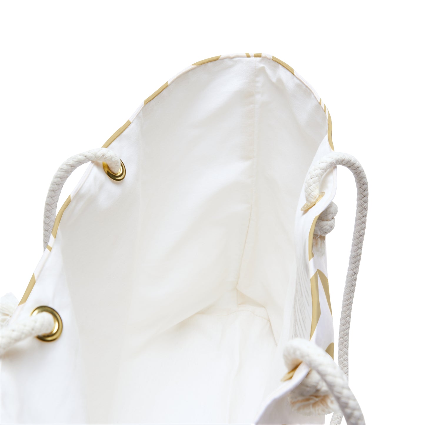 Eccentric Trendz Golden Leaf Floral Weekender Travel Tote Bag