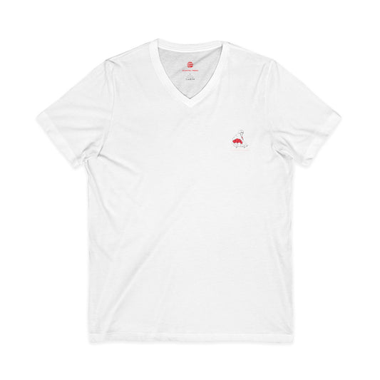 Eccentric Trendz Stylish Soft Cotton V-Neck Tee Skater