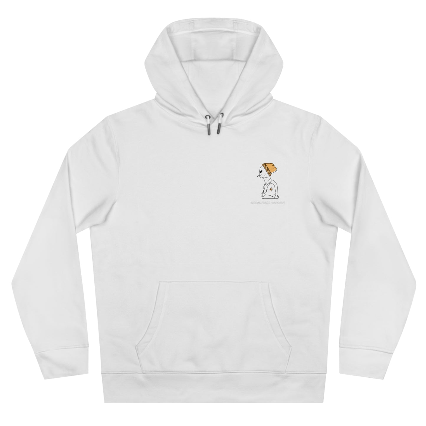 Eccentric Trendz Comfy, Stylish Pullover Smoking Alien Hoodie