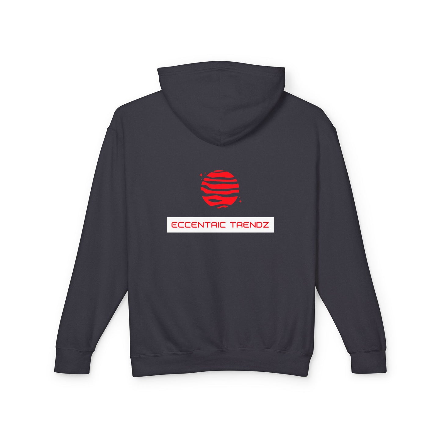 Eccentric Trendz Logo Hoodie — Lightweight Cream Pullover