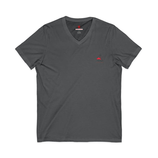Eccentric Trendz Stylish Soft Cotton V-Neck Tee Skater