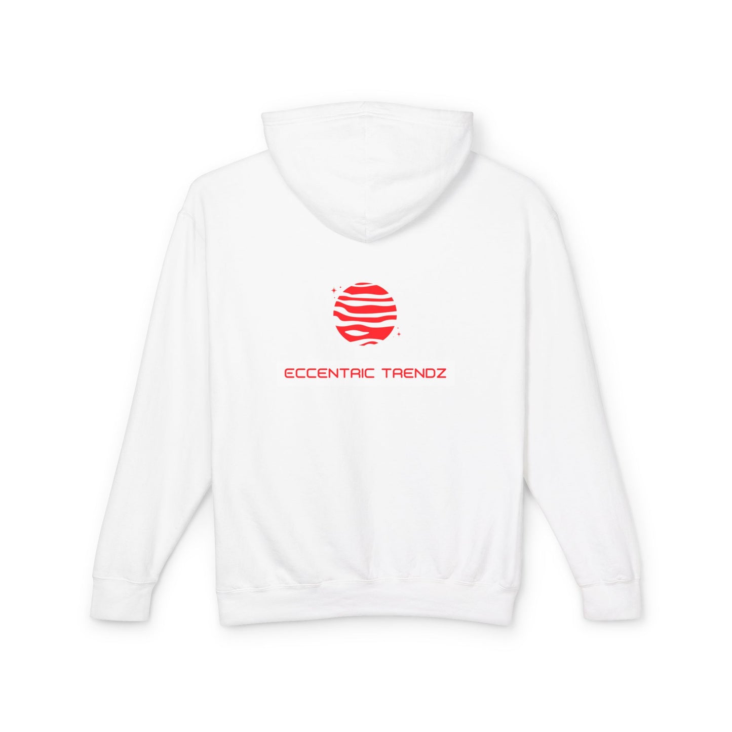 Eccentric Trendz Logo Hoodie — Lightweight Cream Pullover