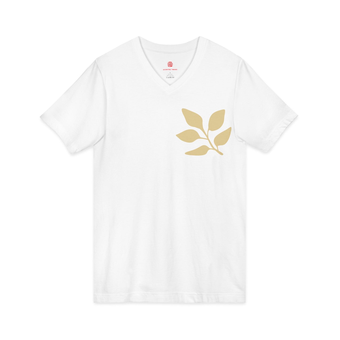 Eccentric Trendz Stylish Soft Cotton V-Neck Tee