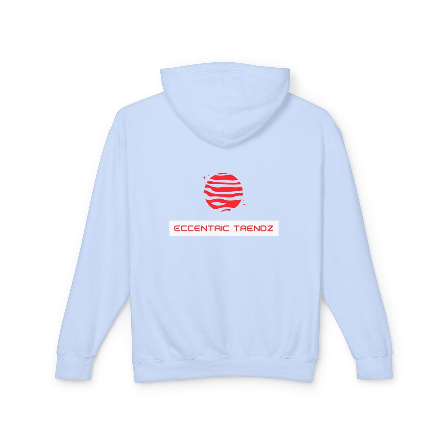 Eccentric Trendz Logo Hoodie — Lightweight Cream Pullover