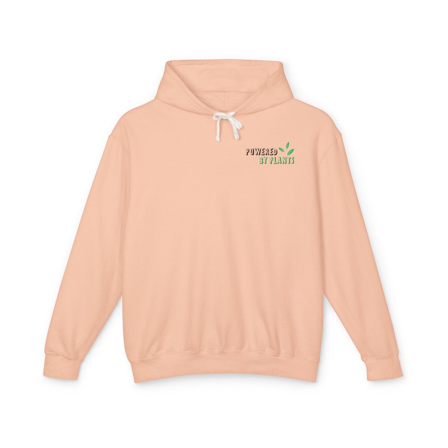 Eccentric Trendz Powered by Plants Hoodie Graphic Hoodie