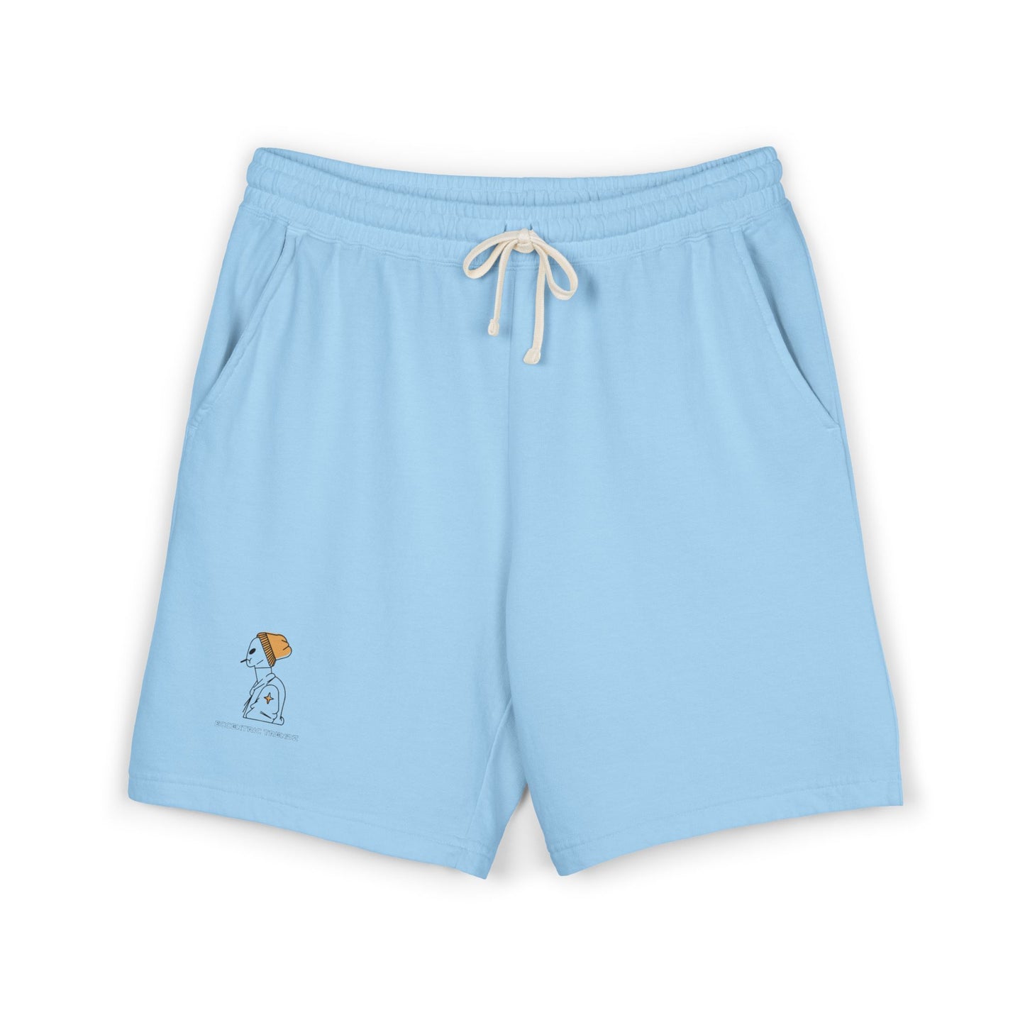 Eccentric Trendz Stylish Comfy Vibrant Smoking Alien Fleece Shorts