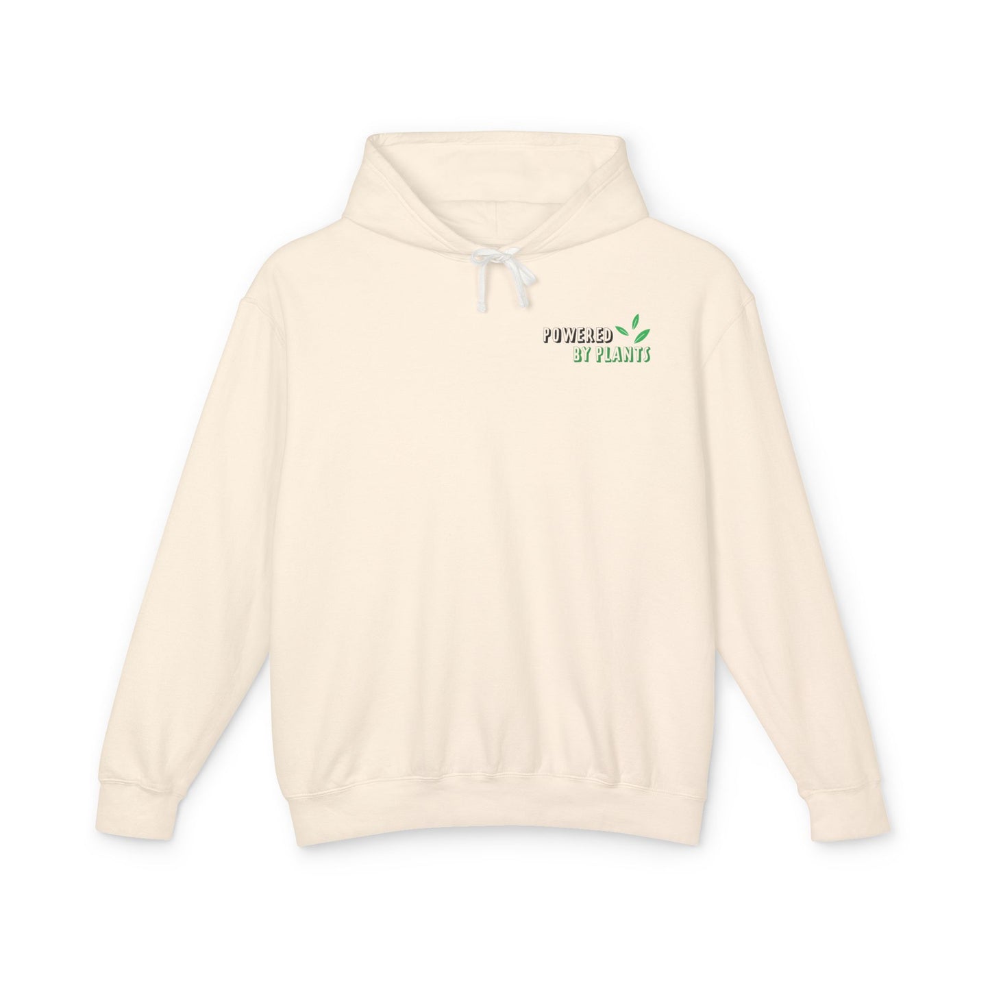 Eccentric Trendz Powered by Plants Hoodie Graphic Hoodie
