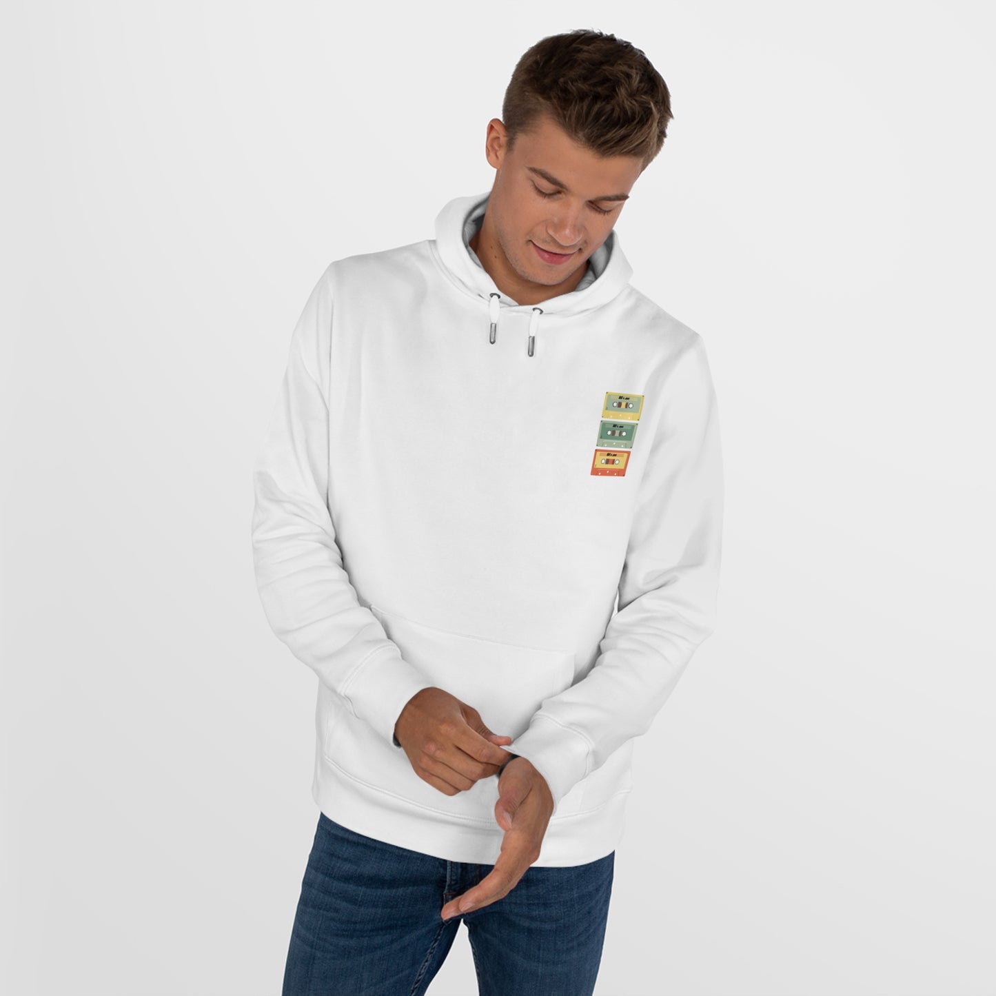 Eccentric Trendz Retro Cassette Tape Hoodie (Unisex)