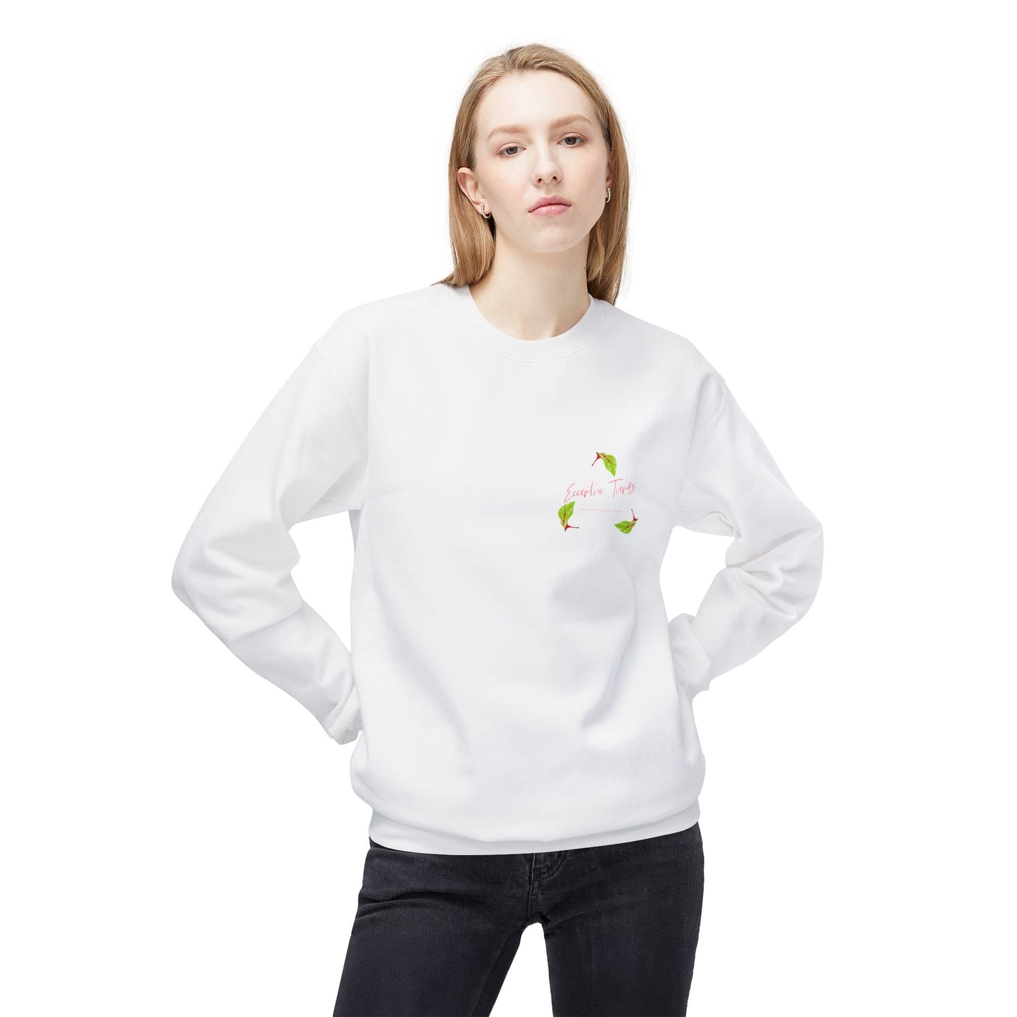 Serotonin Thorns Floral Crewneck Sweatshirt