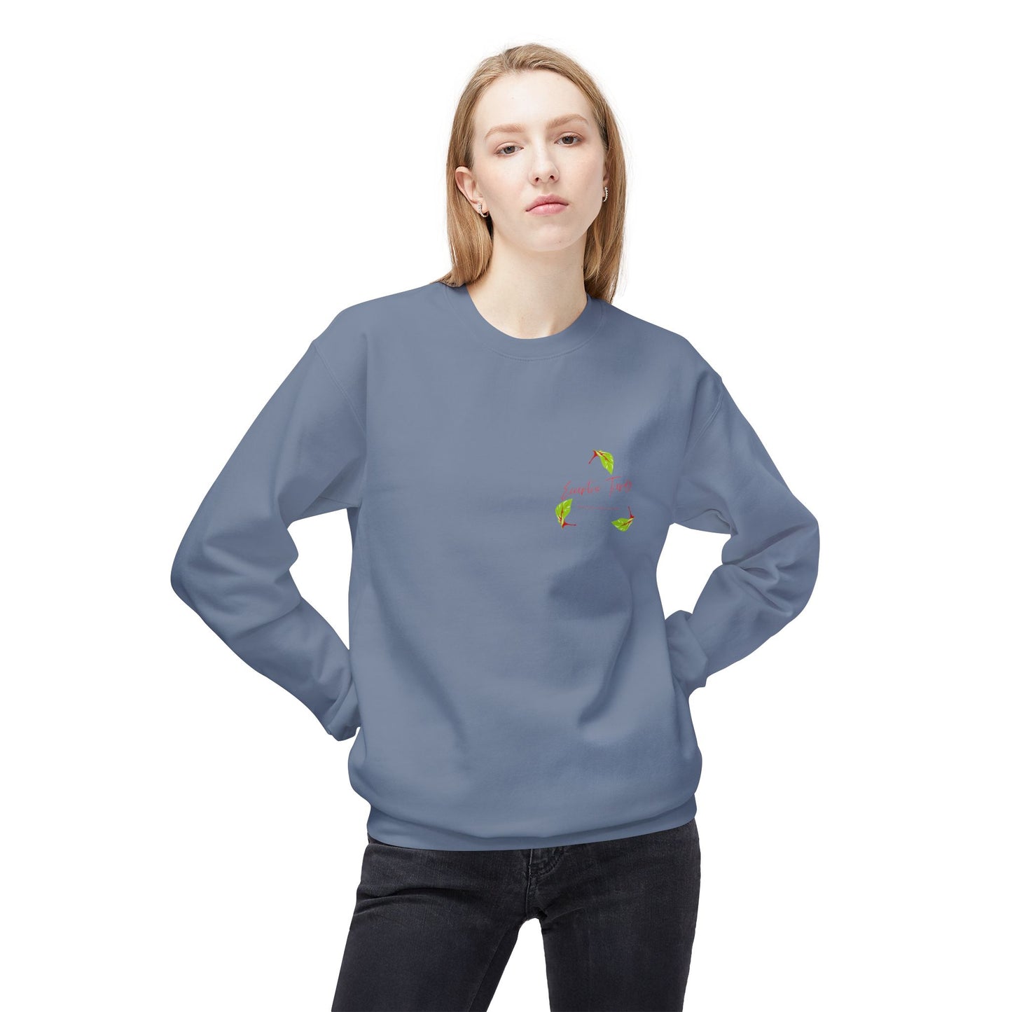 Serotonin Thorns Floral Crewneck Sweatshirt