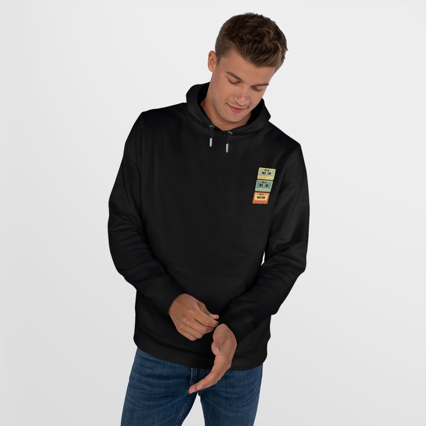 Eccentric Trendz Retro Cassette Tape Hoodie (Unisex)