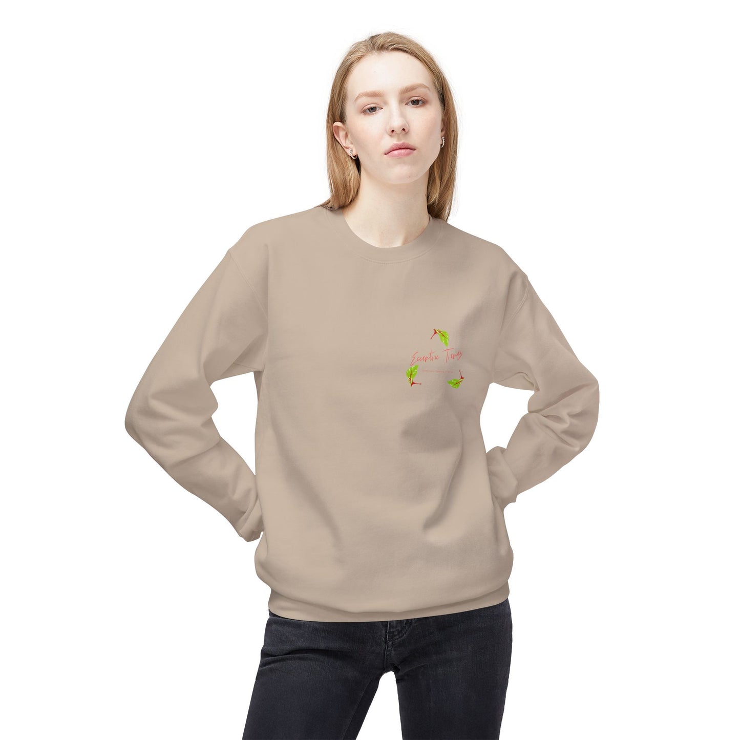 Serotonin Thorns Floral Crewneck Sweatshirt