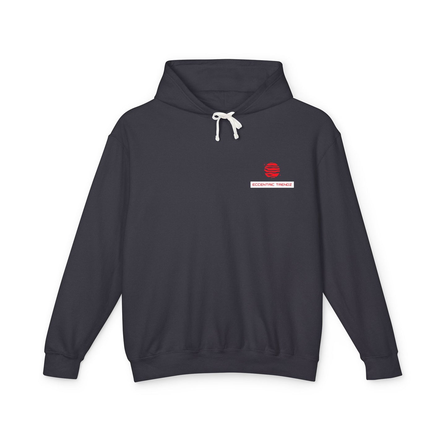 Eccentric Trendz Logo Hoodie — Lightweight Cream Pullover