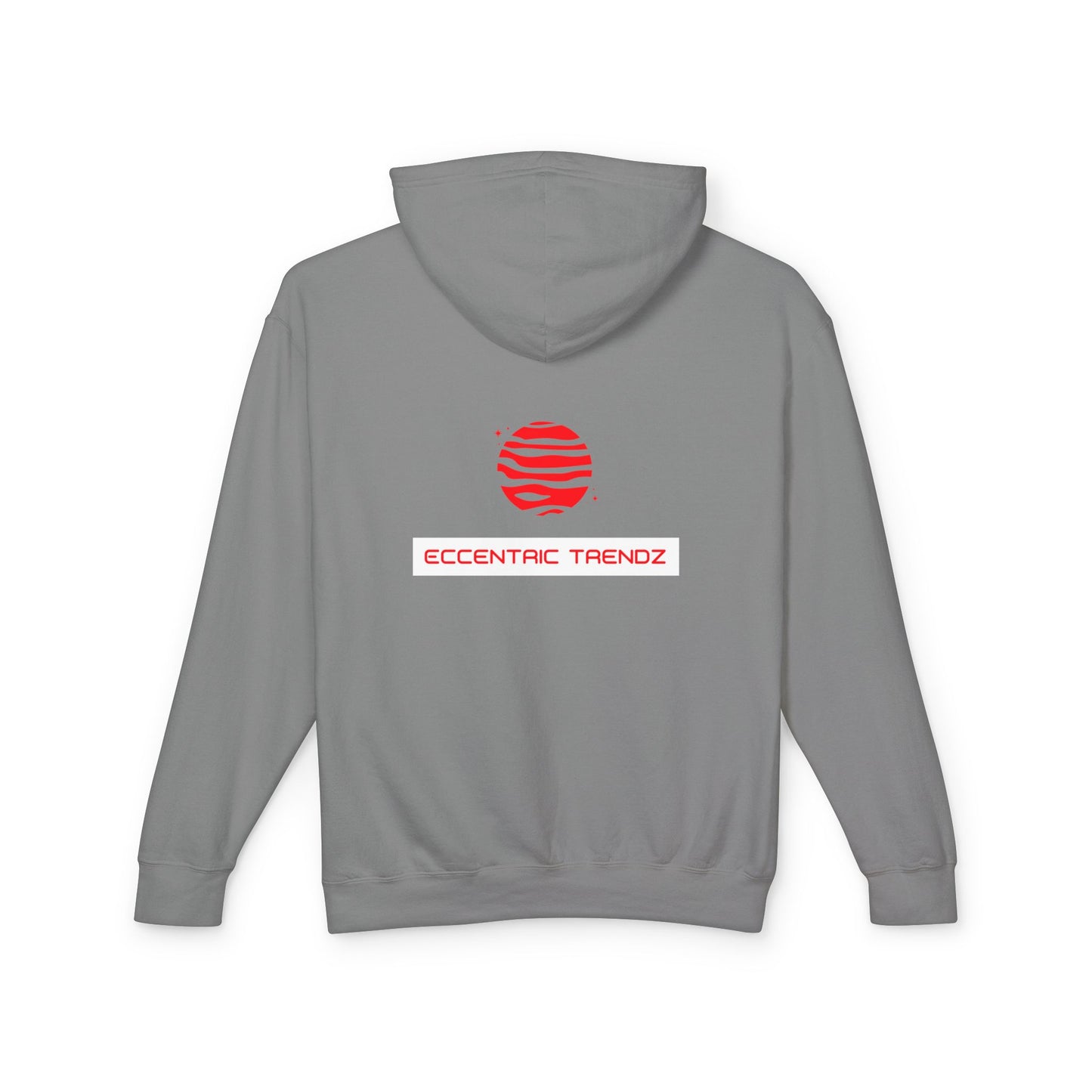 Eccentric Trendz Logo Hoodie — Lightweight Cream Pullover