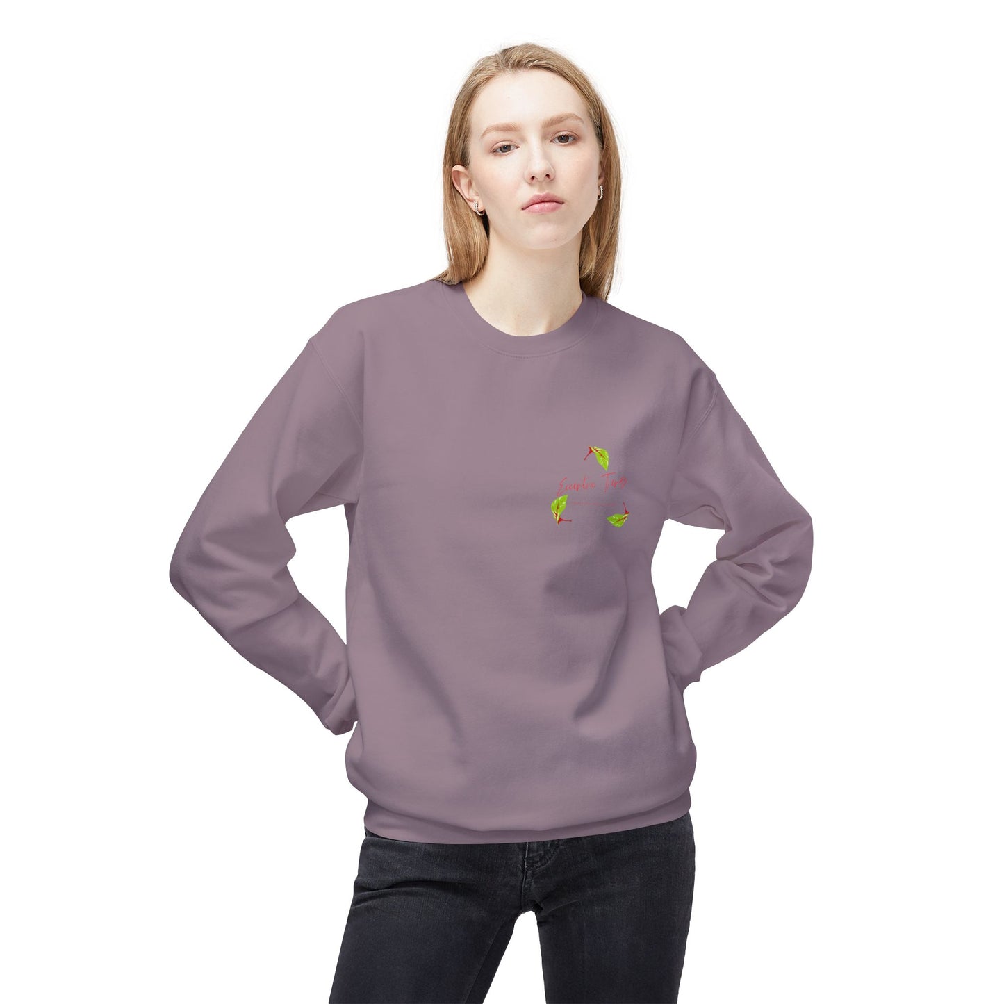 Serotonin Thorns Floral Crewneck Sweatshirt