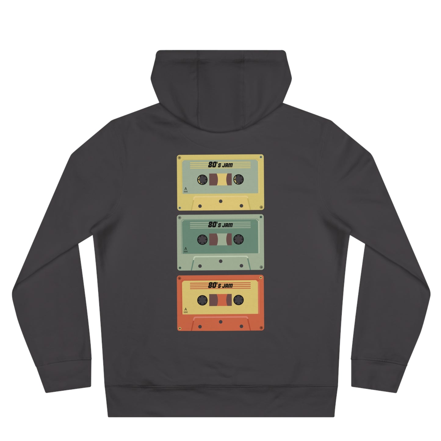 Eccentric Trendz Vibrant Vintage Retro Cassette Tape Hoodie