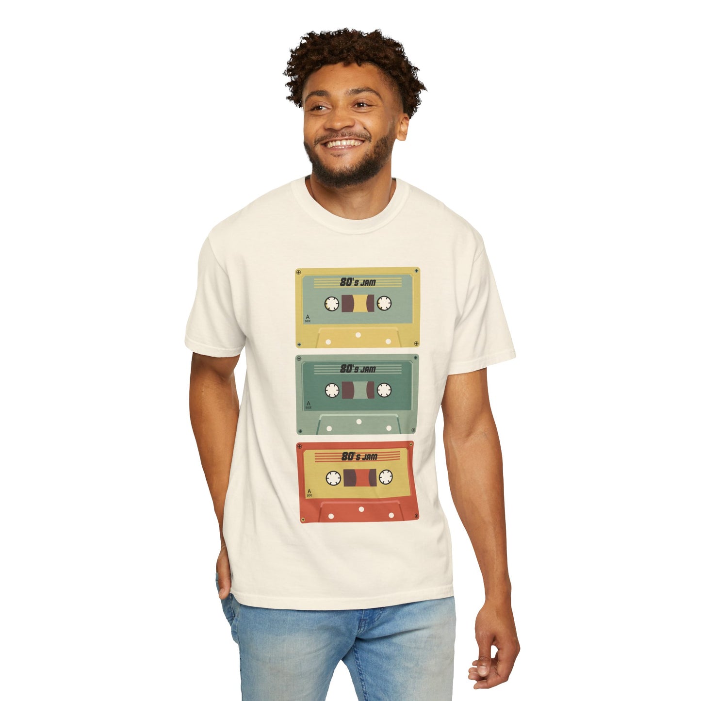 Eccentric Trendz Retro Cassette Tape T-Shirt — Vintage 80s Music Graphic Tee